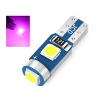 Led bulb 3 smd 3030 socket T5, purple color, for dashboard and center console